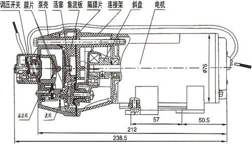隔膜泵图纸